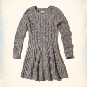 Hollister gray Sweater dress